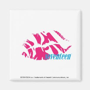 Zebra Magenta Magneet