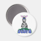 ZEBRA MAGNEET (Voorkant / Achterkant)