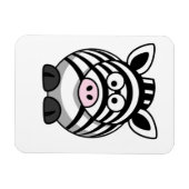 zebra magneet (Horizontaal)