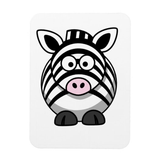 zebra magneet (Verticaal)