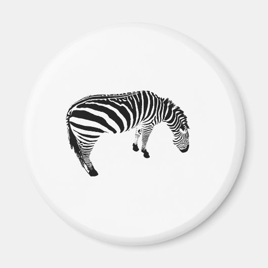 zebra magneet (Voorkant)
