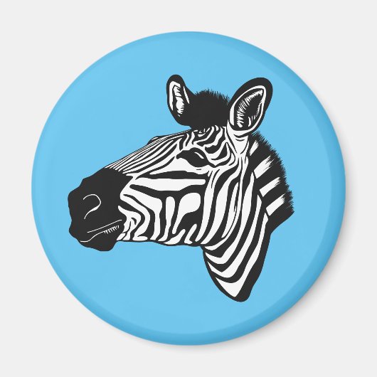 Zebra Magneet (Voorkant)
