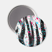 Zebra Magneet (Voorkant / Achterkant)