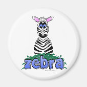 ZEBRA MAGNEET (Voorkant)