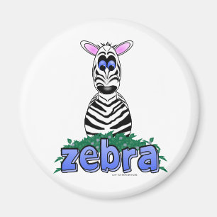 ZEBRA MAGNEET