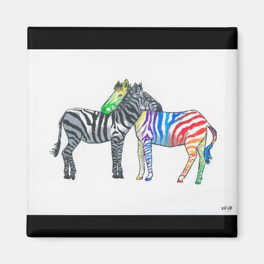 Zebra Magnet (Voorkant)