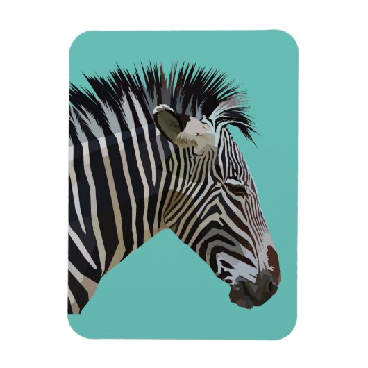 ZEBRA MAGNET MAGNEET (Verticaal)