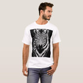 Zebra Man T-shirt (Voorkant volledig)