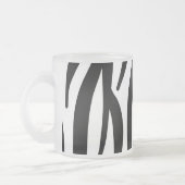 Zebra Matglas Koffiemok (Links)