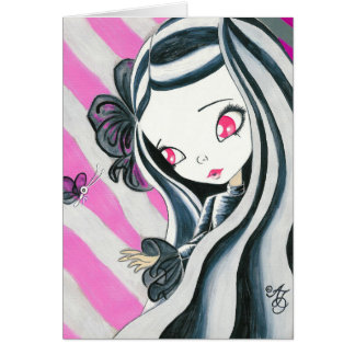 Zebra Meisje En Roze Strepen