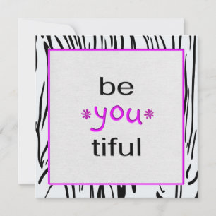 Zebra Meisjes Nacht Uit Kaart