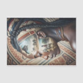 Zebra Memory African Journey Rustige Decoupage Tissuepapier (Voorkant)