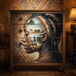 Zebra Memory African Journey Rustige Decoupage Tissuepapier