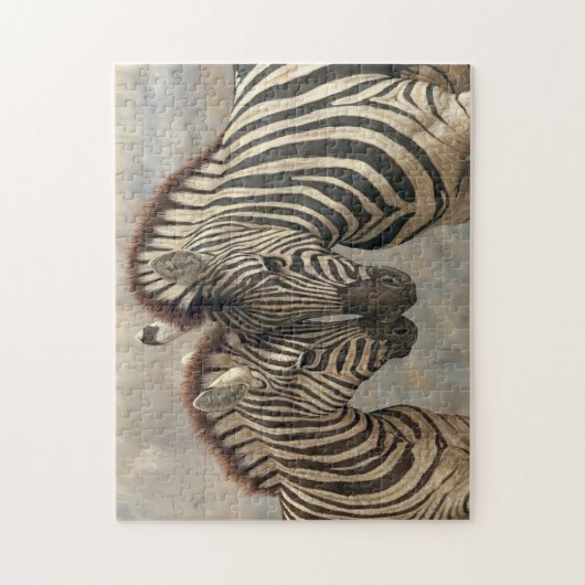 Zebra met Colt Legpuzzel (Verticaal)