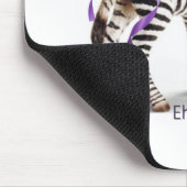 zebra met lint groot.png muismat (Hoek)