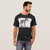zebra met lint groot.png t-shirt (Voorkant volledig)