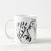 Zebra met naam koffiemok (Links)