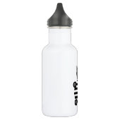 Zebra met ritssluiting waterfles (Links)