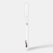 Zebra met roze bril iPhone / iPad hoesje (Achterkant / Links)