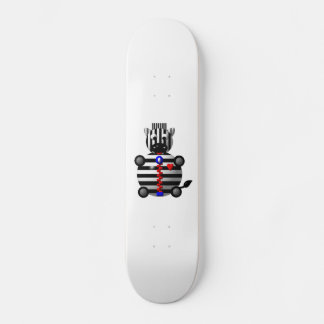 Zebra met Zipper Skateboard