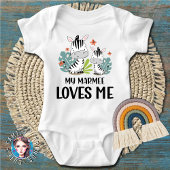 Zebra Mijn Moeder Loves Me Romper