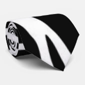 Zebra Minx ABand Stropdas (Opgerold)