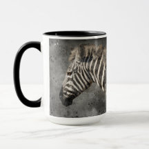 Zebra Moderne Waterverf Wildlife Fotografie*
