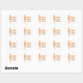 Zebra-modus Niveau 4, Sticker (Vel)