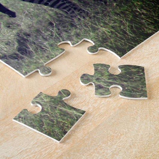 zebra-mondstuk legpuzzel (Zijkant)