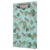 Zebra Monstera Klembord (Links)