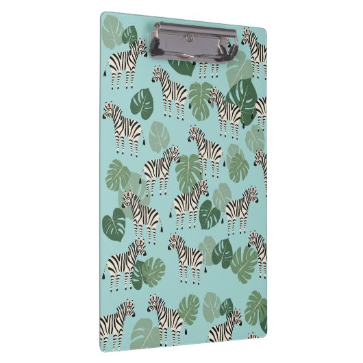 Zebra Monstera Klembord (Rechts)