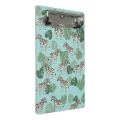 Zebra Monstera Mini Klembord (Schuin)