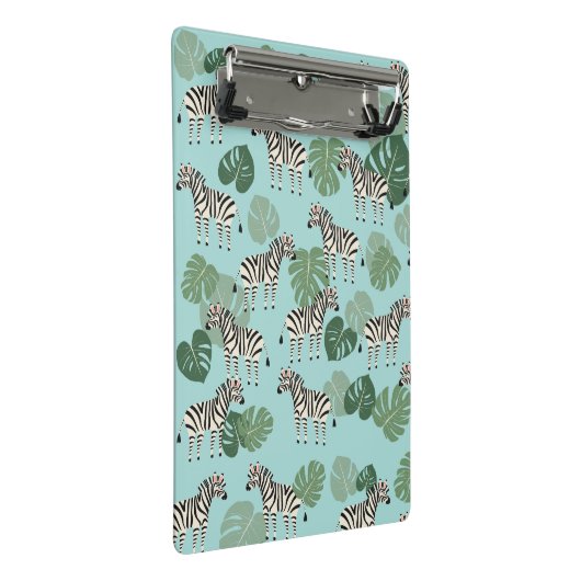 Zebra Monstera Mini Klembord (Schuin)