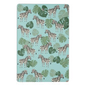 Zebra Monstera Mini Klembord (Achterkant)