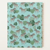 Zebra Monstera Pattern Planner (Achterkant)