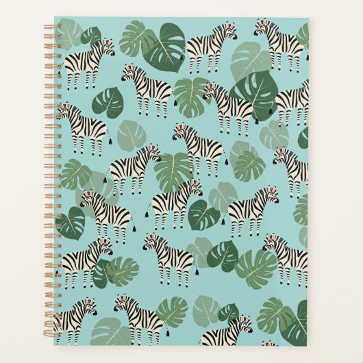 Zebra Monstera Planner (Voorkant)