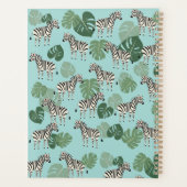 Zebra Monstera Planner (Achterkant)