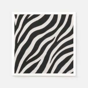 Zebra Motief Papieren Servetten Stijlvolle Feestde
