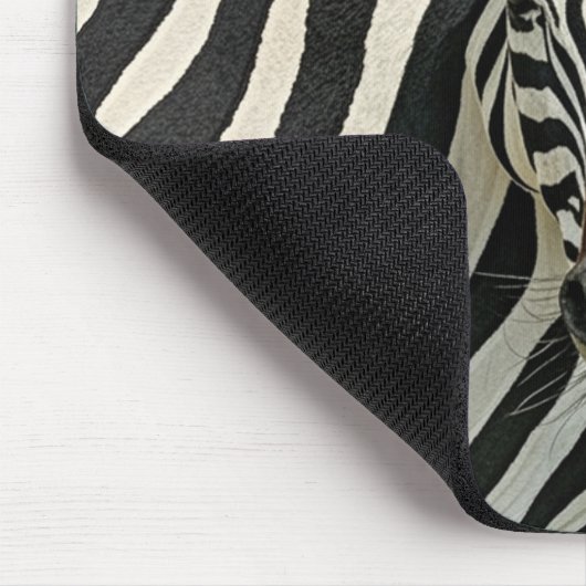 Zebra Mouse Mat Muismat (Hoek)