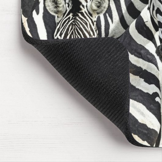 Zebra Mouse Mat Muismat (Hoek)