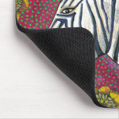 Zebra Mousepad Muismat (Hoek)