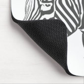 Zebra Mousepad Muismat (Hoek)