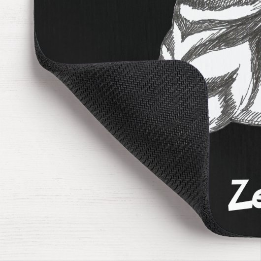 Zebra Mousepad Muismat (Hoek)