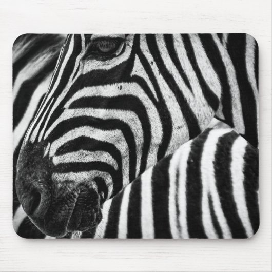Zebra Mousepad Muismat (Voorkant)