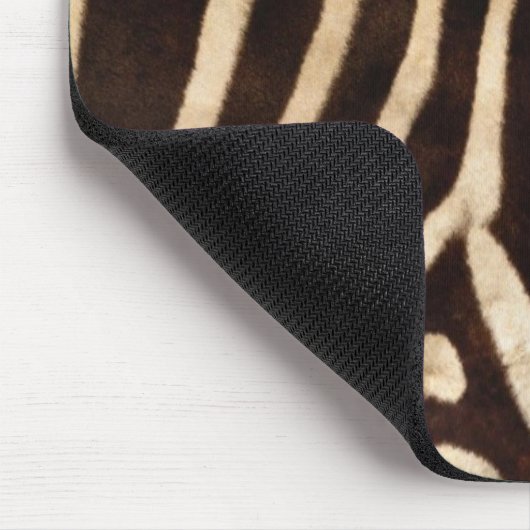Zebra Mousepad Muismat (Hoek)