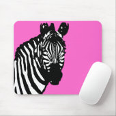 zebra. muismat (Met muis)