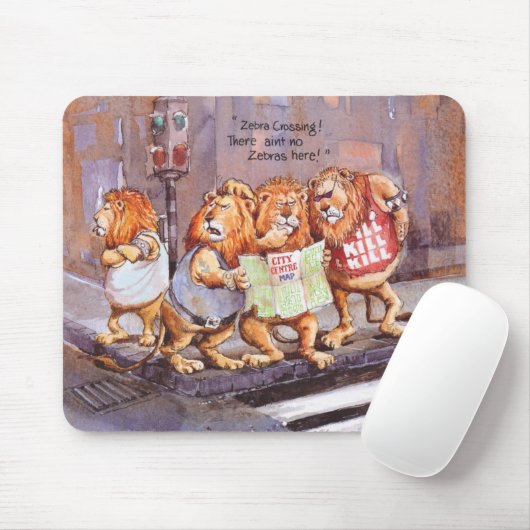 Zebra Muismat (Met muis)