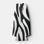 Zebra Naam en Datum Flesjeskoeler (Achterkant)