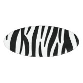 Zebra Naambadge (Voorkant)