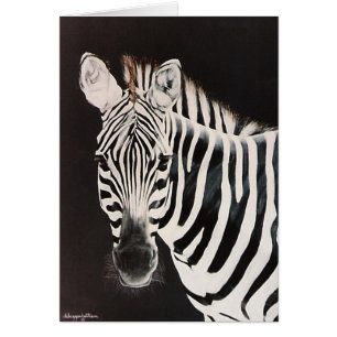 Zebra naar links gericht